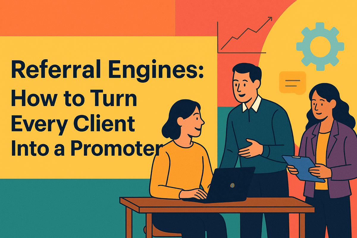 REFERRAL ENGINES: HOW TO TURN EVERY CLIENT INTO A PROMOTER